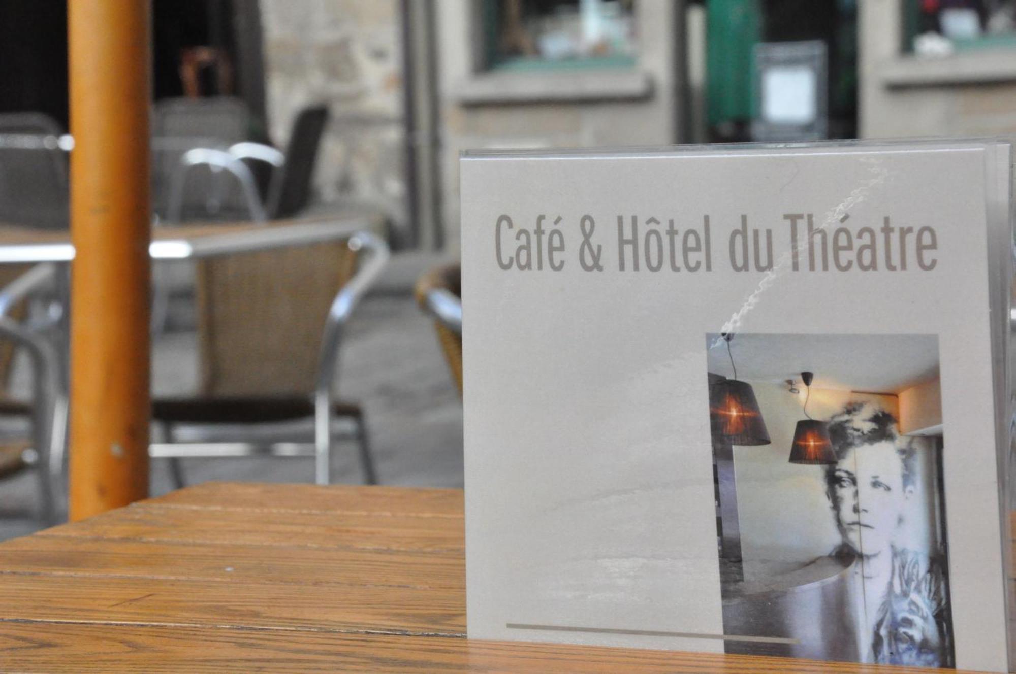 Cafe Hotel Du Theatre Dinan Dış mekan fotoğraf